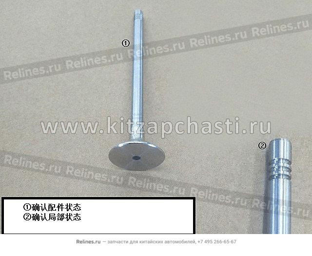 Клапан выпускной HAVAL F7 2рест 1007012XEB03