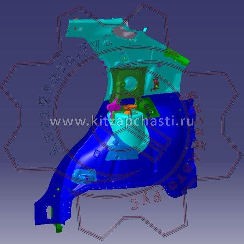 СТОЙКА КРЫШИ ЗАДНЯЯ ПРАВАЯ Chery Tiggo 2 J69-8404040-DY